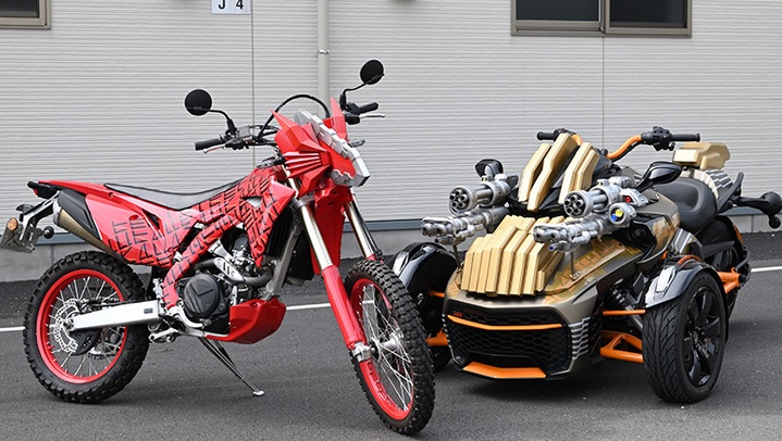 仮面ライダーセイバーが使用するバイクのベース車は何 ブレイズの3輪バイクは 1人会社のse日記